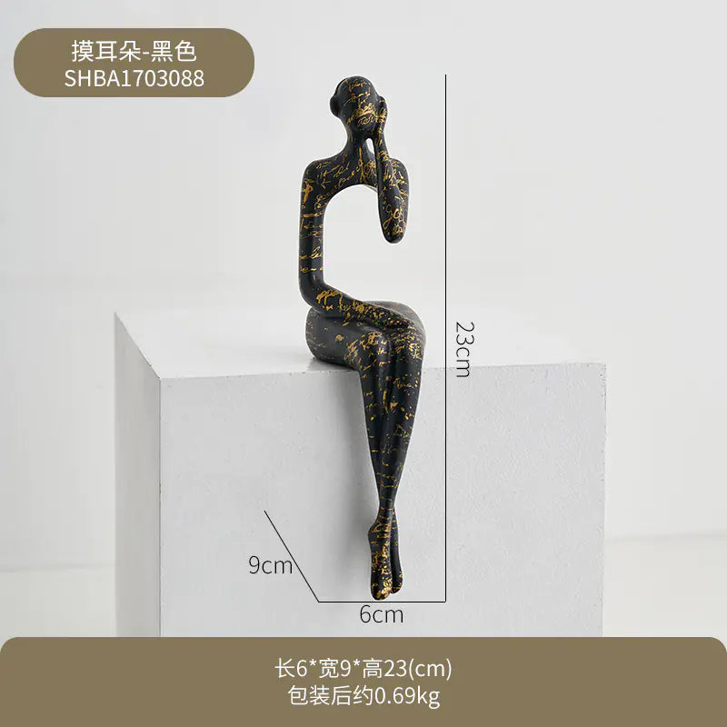 Style Loft Collection Abstract Figure Decor Piece