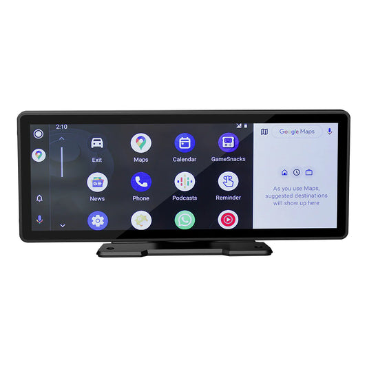 Style Loft Collection AutoStyle AudioSync 10 Inch Touchscreen Carplay and Dash Cam System