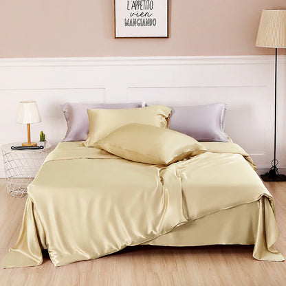 Style Loft Collection Sleep Like Royalty Skin and Hair Protecting Silk Bedding Set