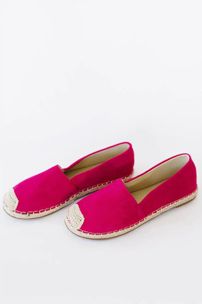 Style Loft Collection Casual Fuchsia Espadrille Shoes