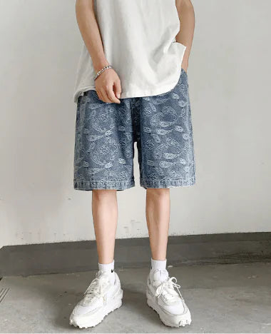 Style Loft Collection Life and Fertility Drawstring Denim Shorts