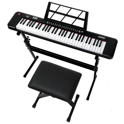 Style Loft Collection StudioLoft 61-Key Electronic Piano Set