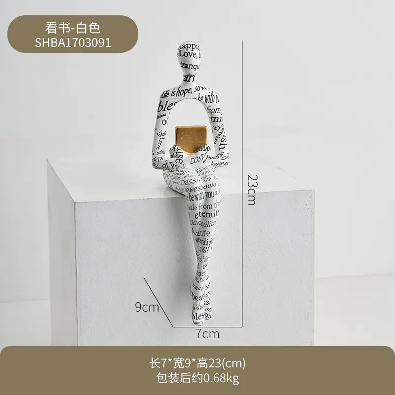 Style Loft Collection Abstract Figure Decor Piece
