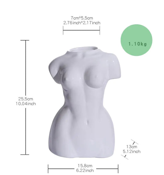 Style Loft Collection Women's Figure Ceramic Vase