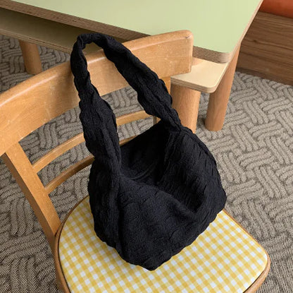 Style Loft Collection Cloud Pleated Underarm Tote Bag