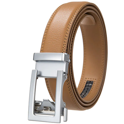 Style Loft Collection 1853 Ranch Genuine Leather Automatic Buckle Belt