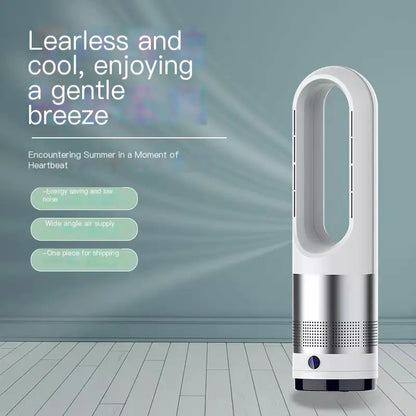 Style Loft Collection Bladeless 18 or 46 Inch Air Circulation Fans with Filter