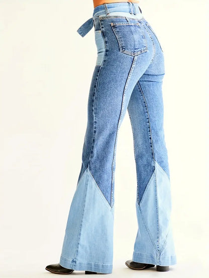 Style Loft Collection High-Waist Retro Flared Jeans