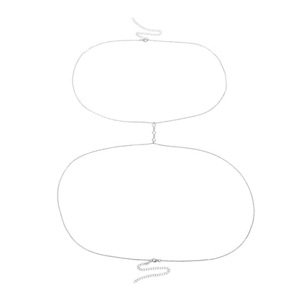 Style Loft Collection Crystal Body Chain Jewelry