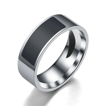 Style Loft Collection CyberStyle Stainless Steel Near Field Communication (NFC) Smart Ring