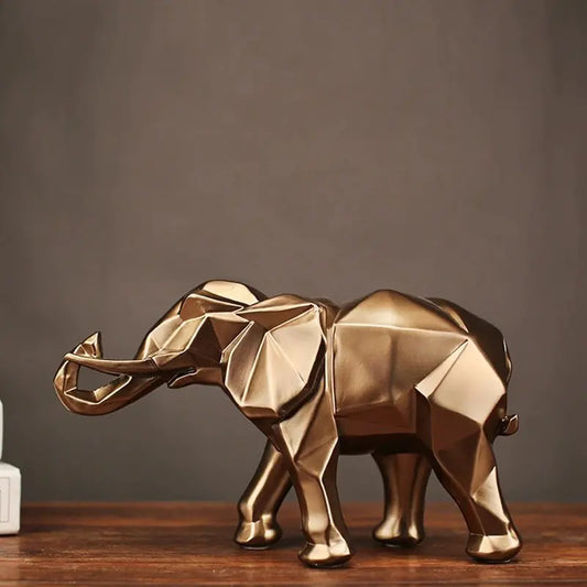 Style Loft Collection Geometric African Elephant