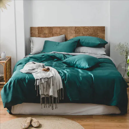 Style Loft Collection Ice Silk Tencel Fiber 4-Piece Bedding Set