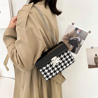 Style Loft Collection Houndstooth Shoulder Bag