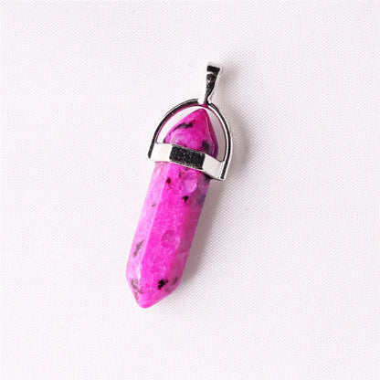 Style Loft Collection Natural Stone Crystal Agate Pendant