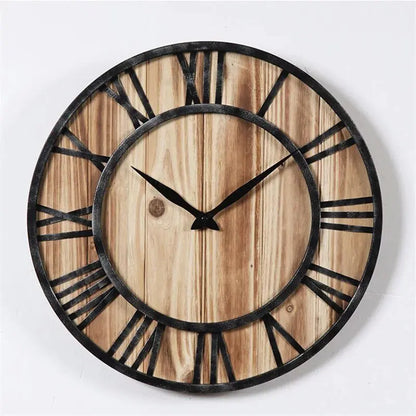 Style Loft Collection Wooden Wall Clock