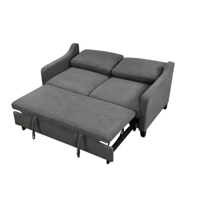Style Loft Collection Charcoal 3-in-1 Convertible Queen Sofa Bed