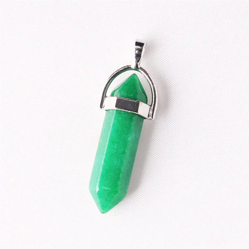 Style Loft Collection Natural Stone Crystal Agate Pendant