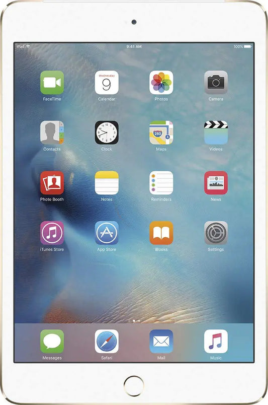 Style Loft Collection x Apple iPad Mini 4 32gb Gold WiFi + Cellular Unlocked (Renewed)