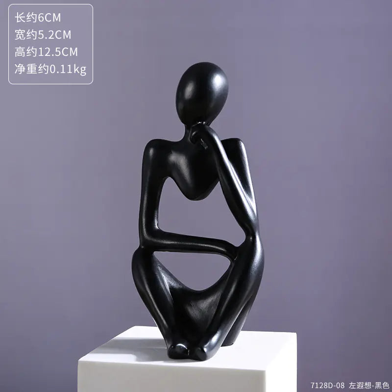 Style Loft Collection Abstract Art Thinking Figurine