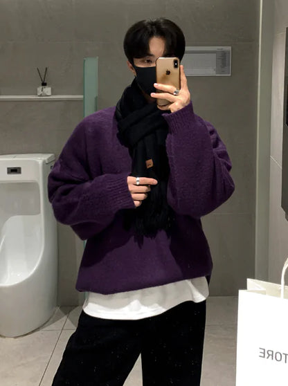 Style Loft Collection Angora Mohair Knitted Sweater