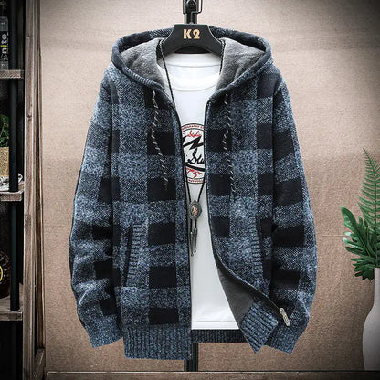 Style Loft Collection Lumberjack Checkerboard Hoodie
