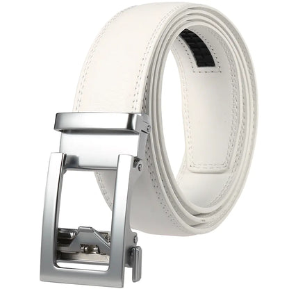 Style Loft Collection 1853 Ranch Genuine Leather Automatic Buckle Belt