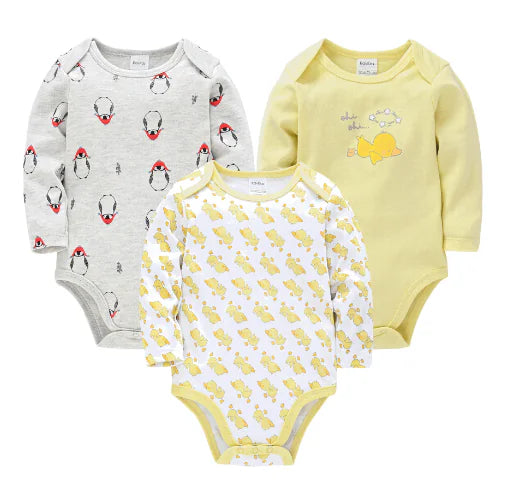 Style Loft Collection BabyStyle Amelie du Nord Long Sleeve Bodysuit 3-Piece Set