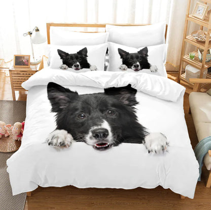 Style Loft Collection Dog Print Bedding Set