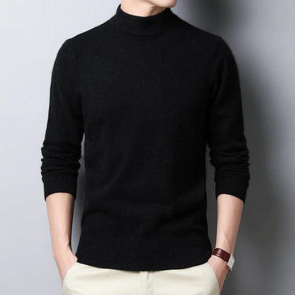 Style Loft Collection Checkpoint Half-Collar Pullover Sweater