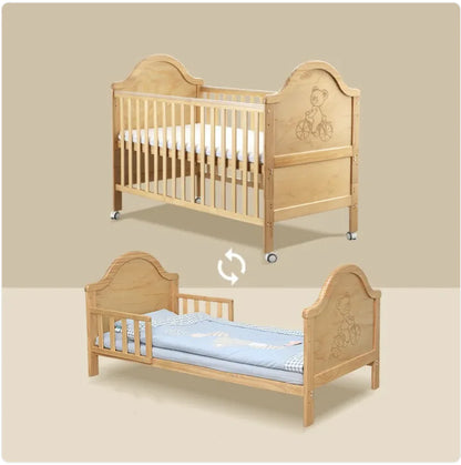 Style Loft Collection Grow With Me Multi-Function Pine Baby Bed
