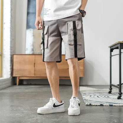 Style Loft Collection Levels To This Loose Fit Multi-Pocket Cargo Shorts
