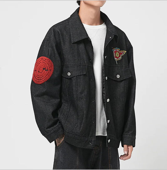 Style Loft Collection Prajna Embroidered Denim Jacket