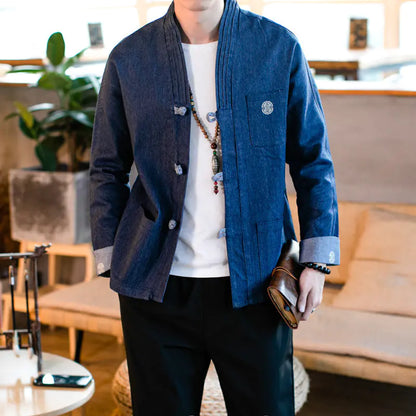 Style Loft Collection Miyagi Denim Embroidered Jacket