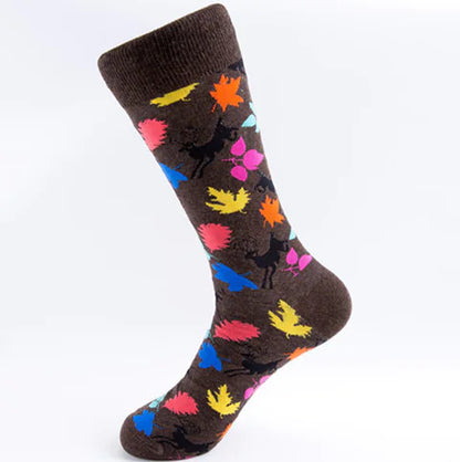 Style Loft Collection Hand Sewn Nature Lovers Fun Forest Socks