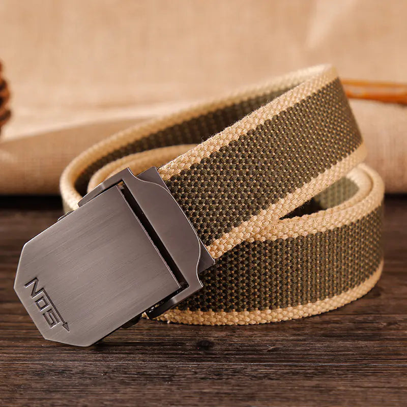 Style Loft Collection Happy Trails Rugged Canvas Belt