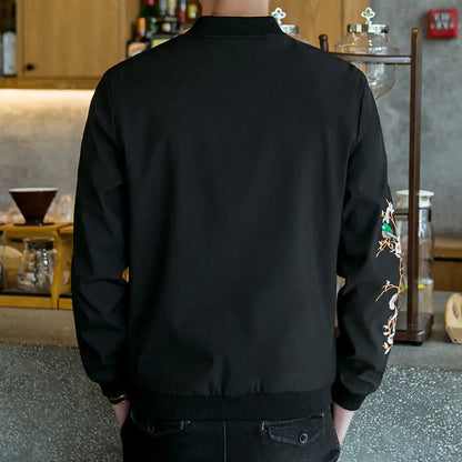 Style Loft Collection Lotus Blossom Lightweight Embroidered Jacket