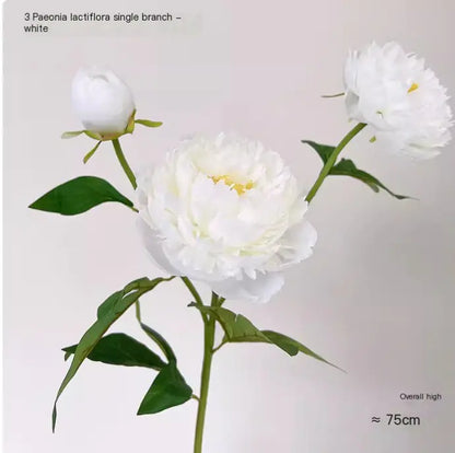 Style Loft Collection Realistic Peony Flower Bouquet