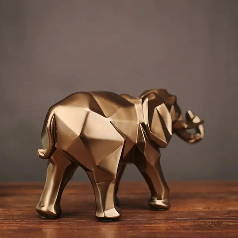 Style Loft Collection Geometric African Elephant