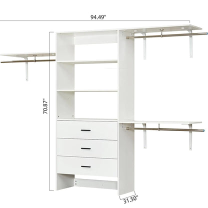 Style Loft Collection Closet Organizer System
