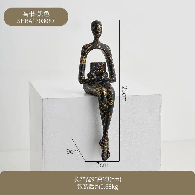 Style Loft Collection Abstract Figure Decor Piece