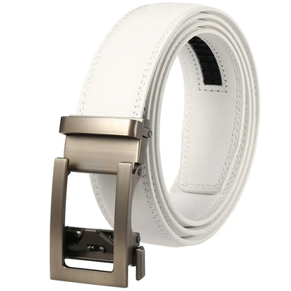 Style Loft Collection 1853 Ranch Genuine Leather Automatic Buckle Belt