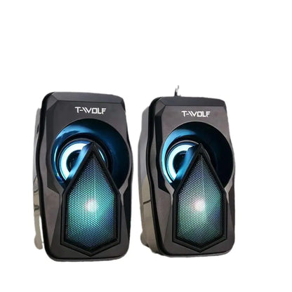 Style Loft Collection StyleTech Super Kick Luminous Mini RGB USB Speakers