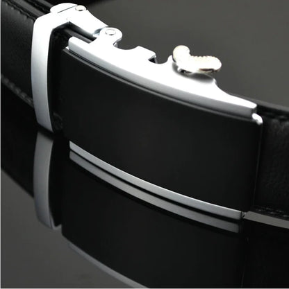 Style Loft Collection Cairns Genuine Leather Automatic Buckle Belt