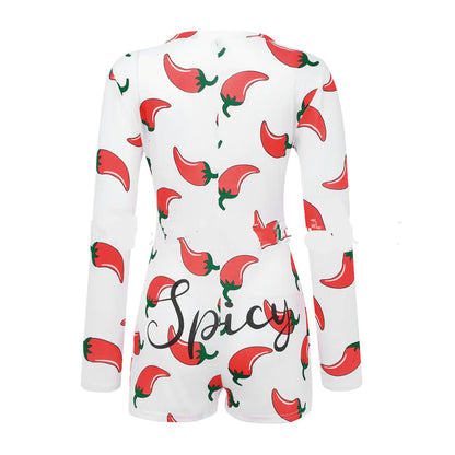 Style Loft Collection Spicy and Juicy Slim Fit Jumpsuit