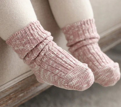 Style Loft Collection Baby Mid-Calf Knit Socks