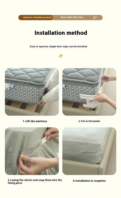 Style Loft Collection Modern Simple Bed Sheet & Mattress Cover Holders