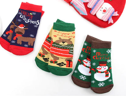 Style Loft Collection ReindeerBear Socks