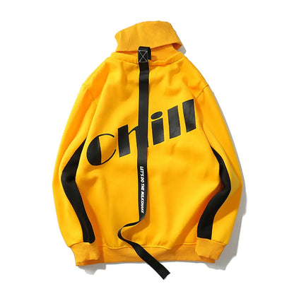 Style Loft Collection Batian High Neck Hoodie with Streamer