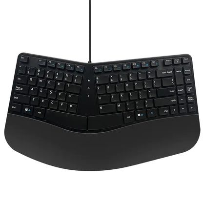 Style Loft Collection CyberStyle Charlette Q-Ergonomic Split Wired Keyboard
