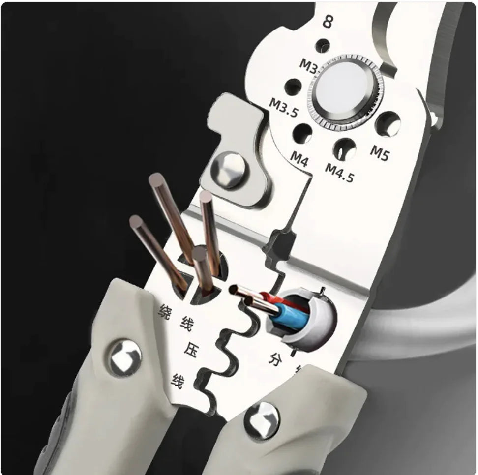 Style Loft Collection ToolStyle Adjustable Wire and Cable Crimper and Cutter